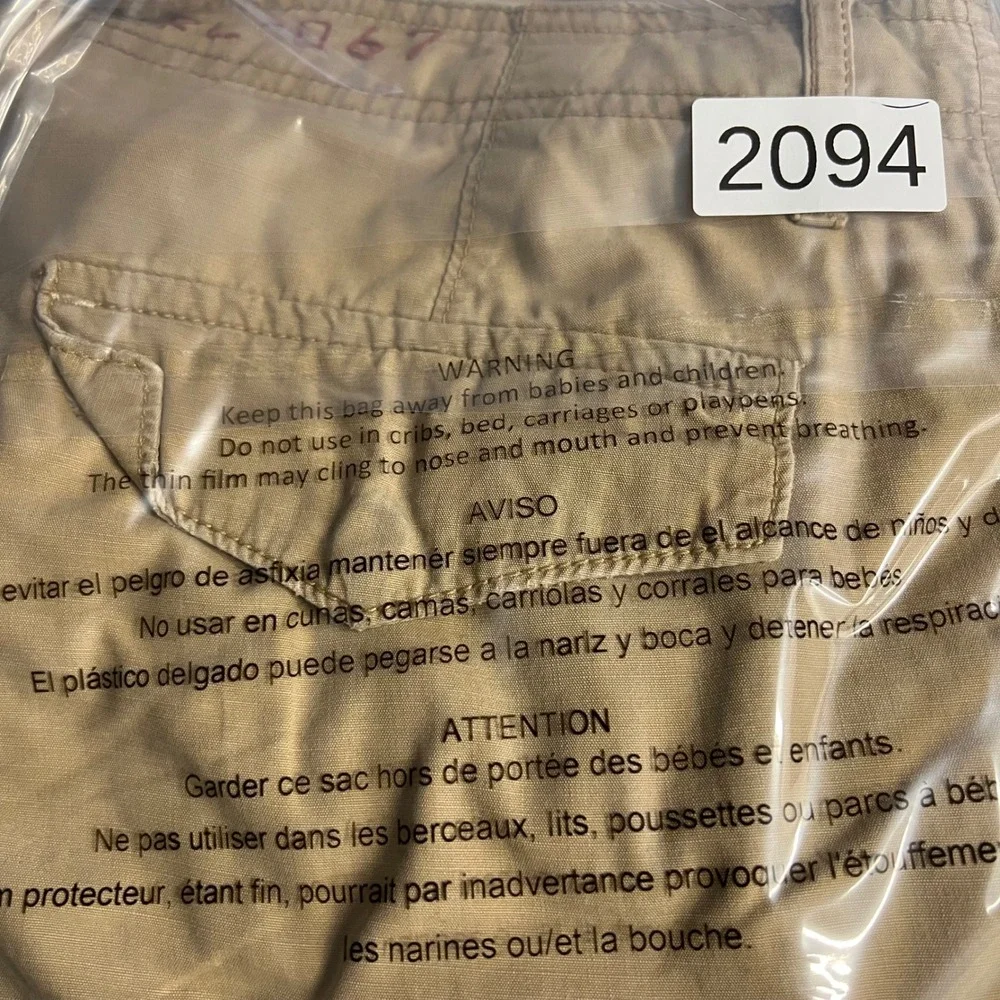 Polo Ralph Lauren Mens 31 Cargo Shorts Vintage Heavy Flying Jet Pilot Khaki Tan